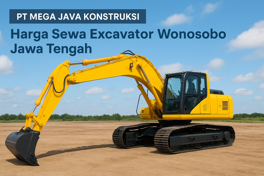 Harga Sewa Excavator Wonosobo Jawa Tengah