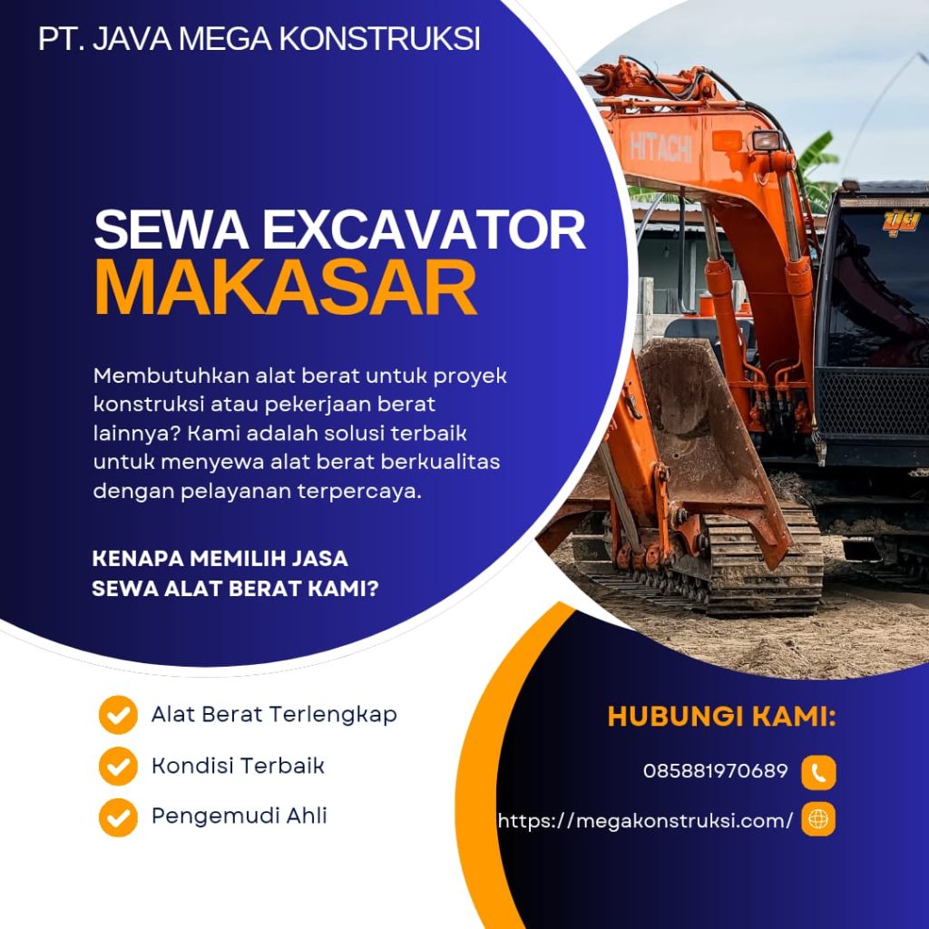 Sewa Excavator PC50 PC75 PC200 Makasar
