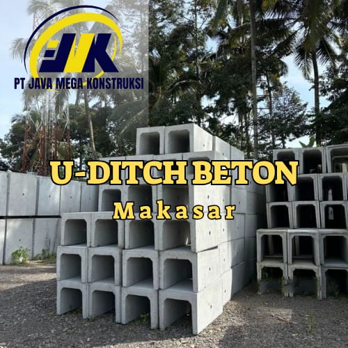 Harga U Ditch Precast Makasar Saluran Air Drainase