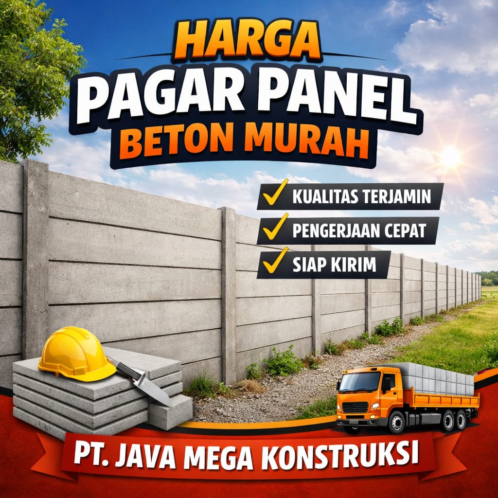 Harga Pagar Panel Precast Tangerang Selatan 2026