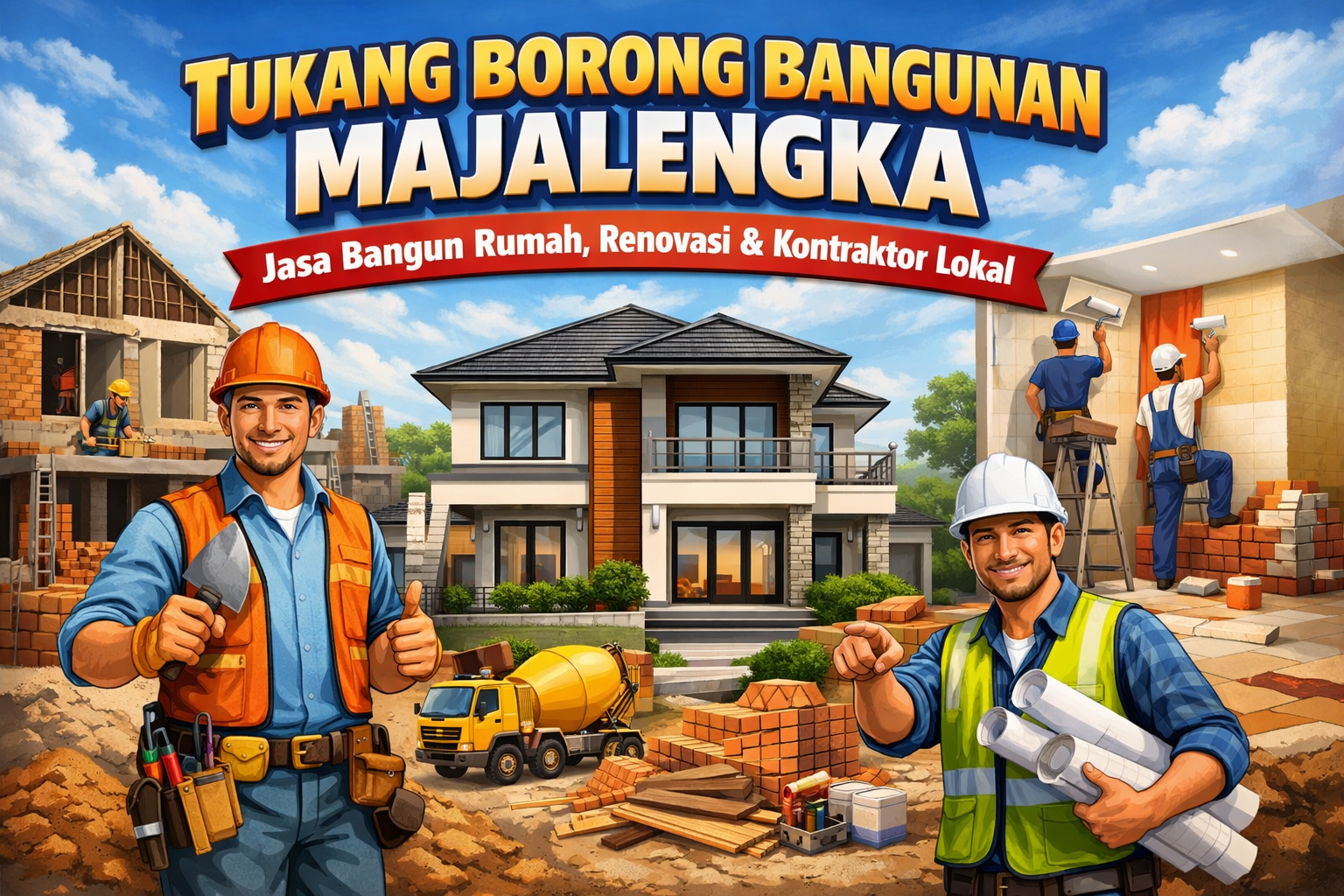 Harga Jasa Tukang Bangunan Majalengka 2026