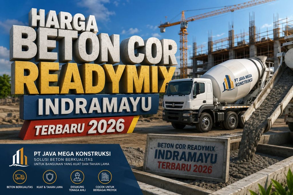 Harga Beton Cor Readymix Indramayu Terbaru 2026
