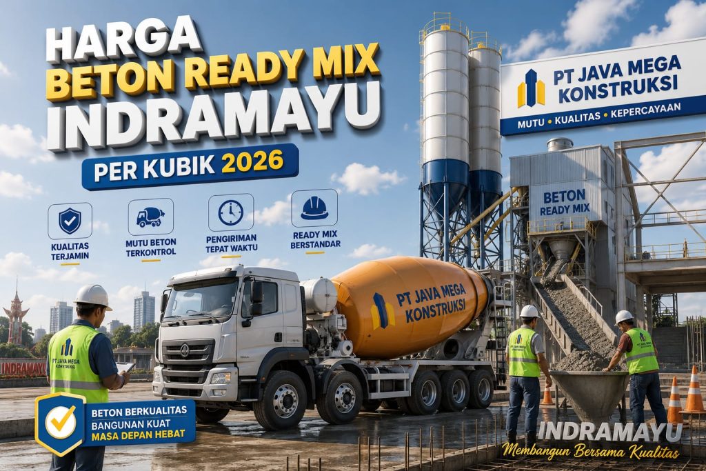 Harga Beton Ready Mix Indramayu Per Kubik 2026 Murah