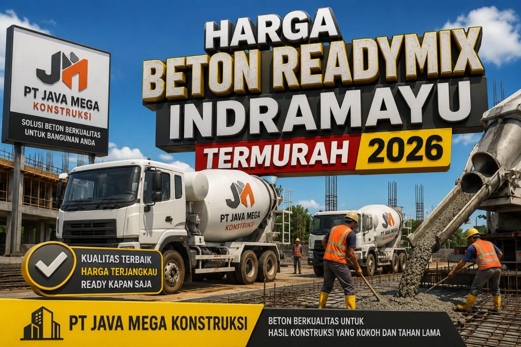 Harga Beton Readymix Indramayu Termurah 2026
