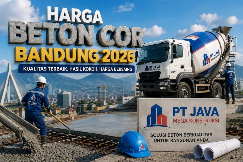 Harga Beton Cor Bandung 2026