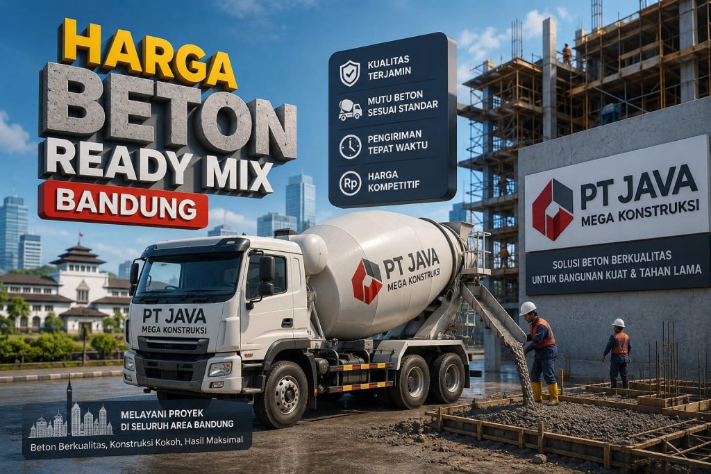 Harga Beton Ready Mix Bandung