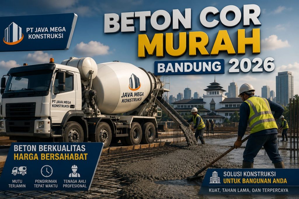 Beton Cor Murah Bandung 2026