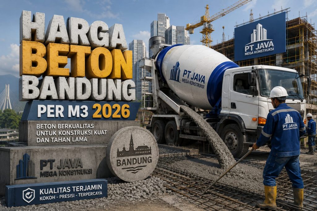 Harga Beton Bandung per M3 2026